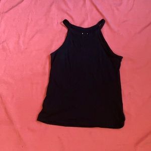 black tank top
